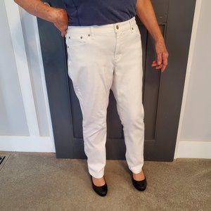 Ralph Lauren White Jeans, size 12